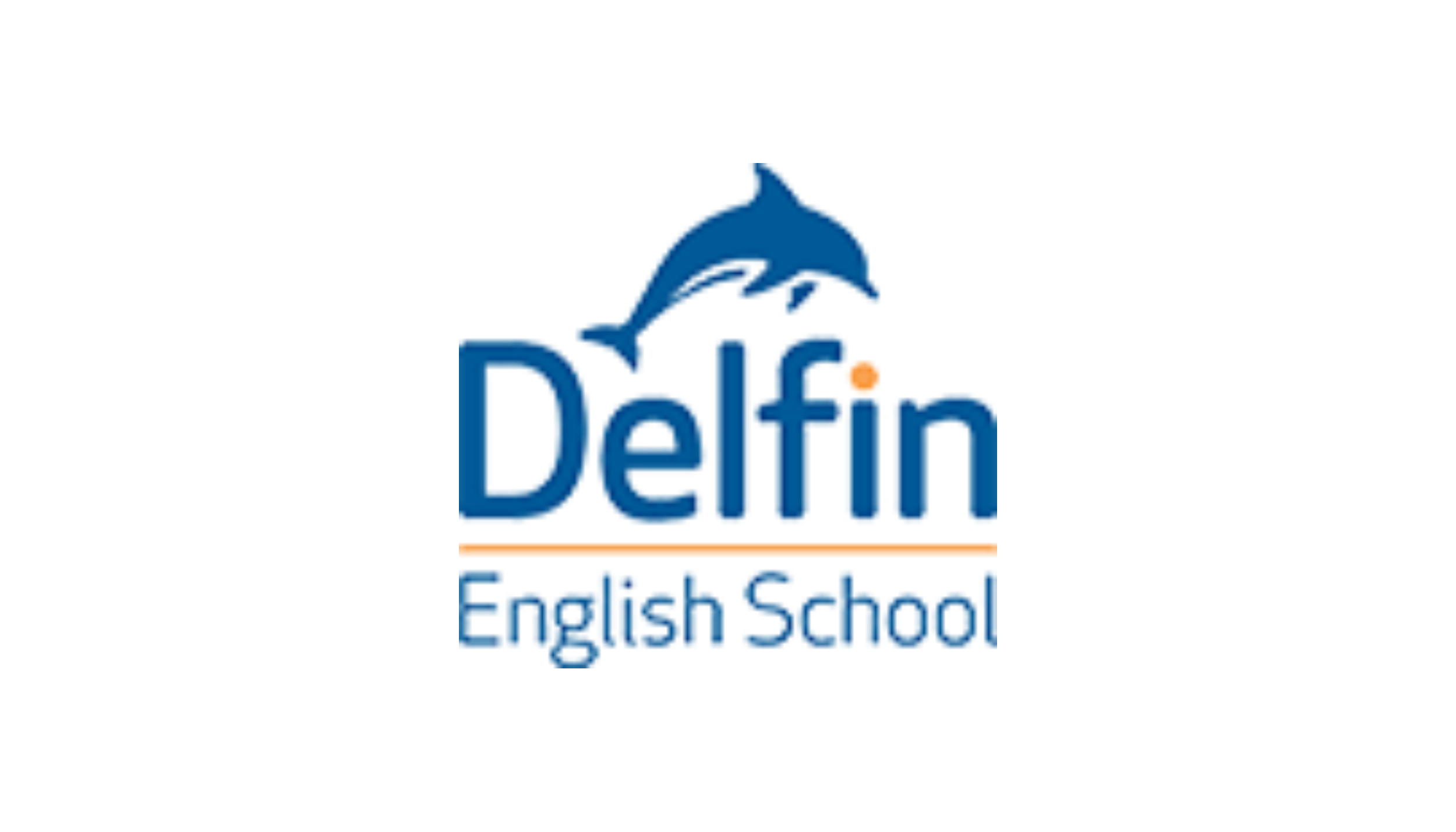 Agencia de Intercambio en irlanda Beyond Learning Logo de Delfin English School con un delfín azul. Cursos de inglés en Dublín.